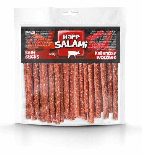 Salami wołowe pałeczki 500g Salami wołowe pałeczki 500g