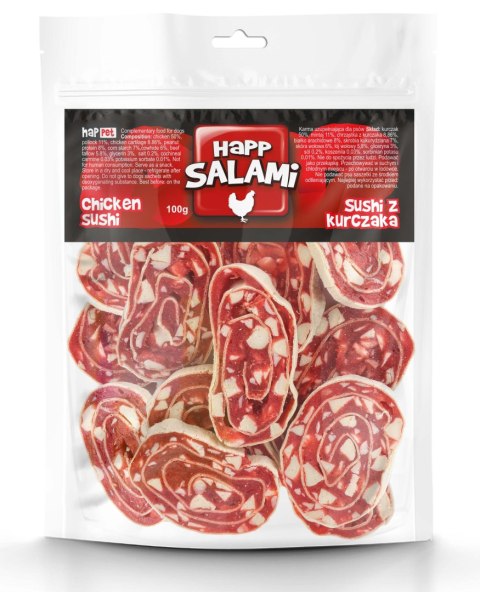 Sushi z salami z kurczakiem 100g Sushi z salami z kurczakiem 100g