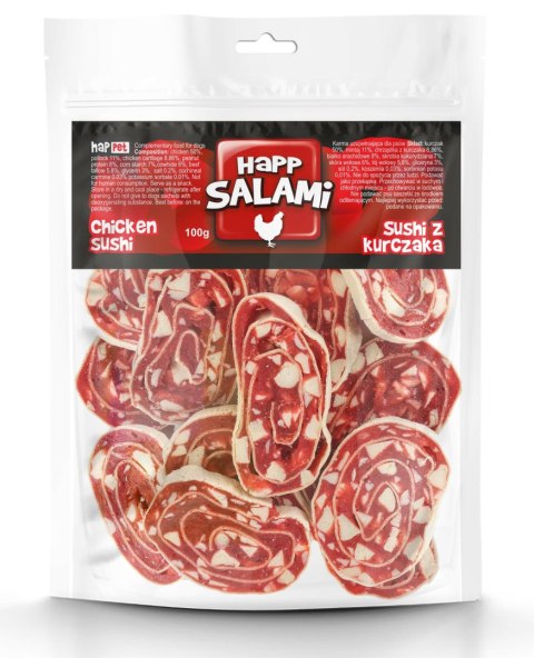 Sushi z salami z kurczakiem 500g Sushi z salami z kurczakiem 500g