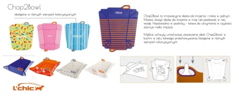 Chop2Bowl dark blue/orange