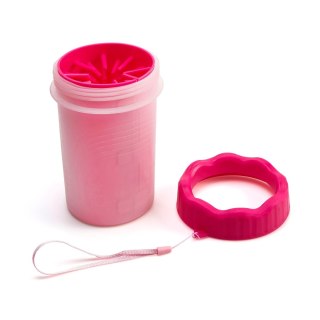 Czyścik do łap M/L różowy