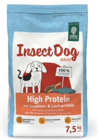 GREEN PETFOOD InsectDog High Protein 7,5kg