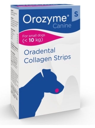 Orozyme Oradental Collagen Strips Kolagenowe Płatki Czyszczące Dla Psa S 224g