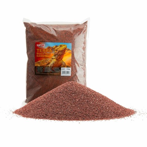 Piasek do terrarium czarno-czerwony 5 kg