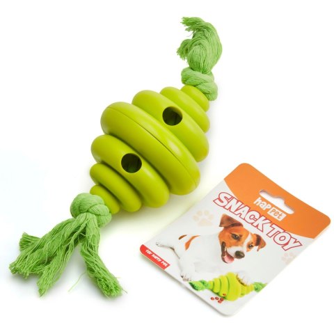 Silikonowy szarpak na przysmaki zielony