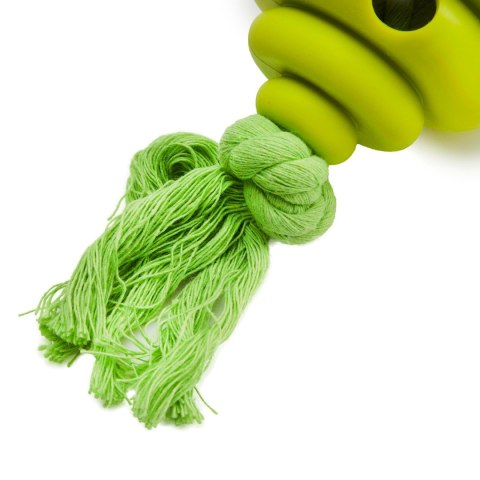 Silikonowy szarpak na przysmaki zielony