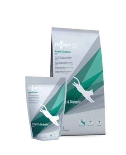 TROVET WRD Weight & Diabetic Dla Kota 500g