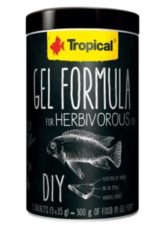 Tropical Gel Formula For Herbivorous Fish 1000ml