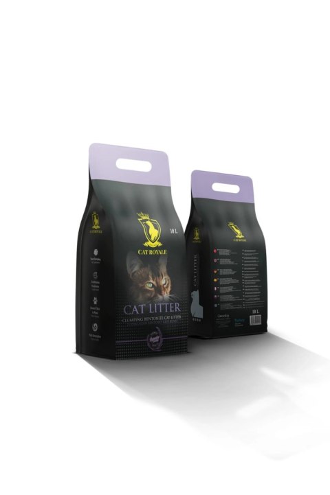 Cat Royale Lawenda Żwirek Bentonitowy 10 L