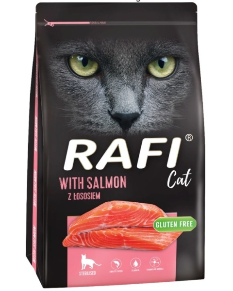 Dolina Noteci Rafi Cat Karma Sucha Dla Kotów Sterylizowanych Z Łososiem 7kg