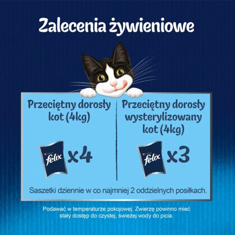 Felix Sensations Jellies Karma Dla Kota Wiejskie Smaki W Galaretce 4x85g