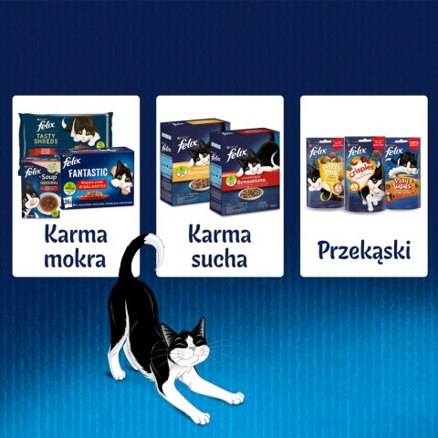 Felix Sensations Jellies Karma Dla Kota Wiejskie Smaki W Galaretce 4x85g