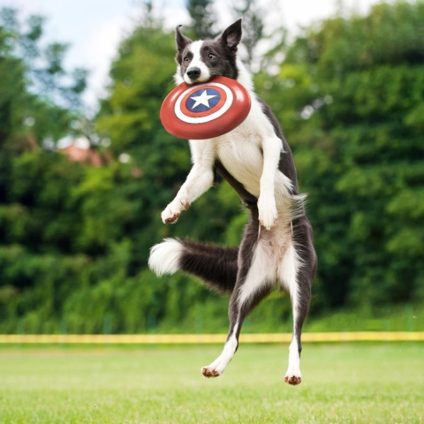 Frisbee Avengers Capitan America