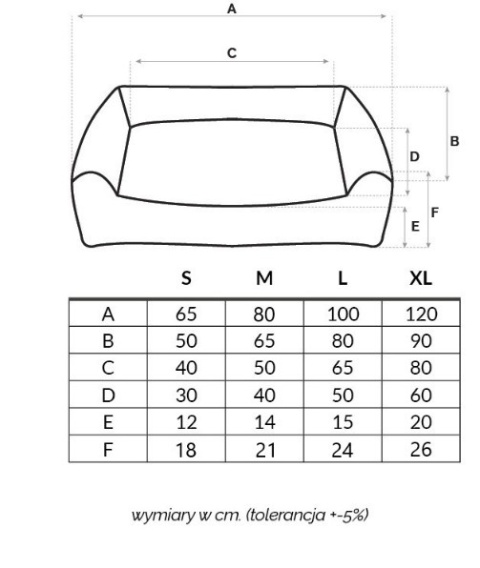 Kanapa Baltic granat