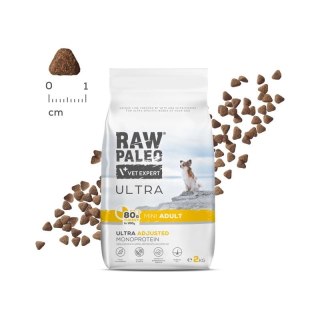 Vetexpert Raw Paleo Ultra Karma Dla Psa Dorosłego Mini Indyk 2kg