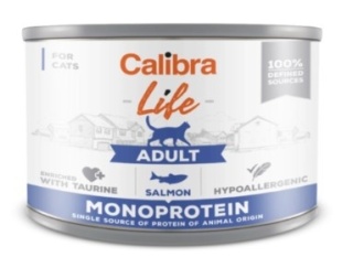 Calibra Cat Adult Life Karma Dla Kota Z Łososiem 200g