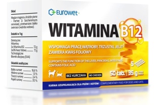 EUROWET Witamina B12 50 Tabl.