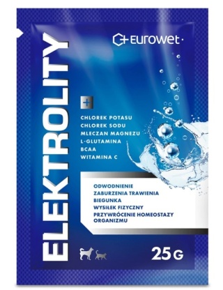 Eurowet Elektrolity Dla Psa I Kota 25g