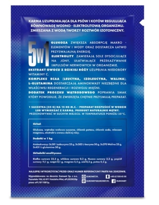 Eurowet Elektrolity Dla Psa I Kota 25g