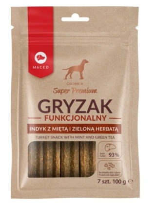 MACED Gryzak z Miętą i Herbatą 100 g