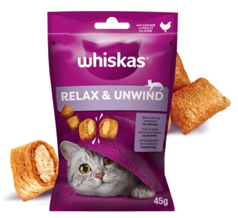 Whiskas Relaks i Odprężenie z kurczakiem 45g