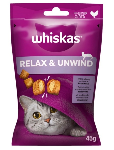 Whiskas Relaks i Odprężenie z kurczakiem 45g