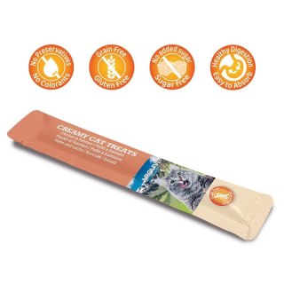 ARQUIVET Kremowa przekąska z kurczakiem i łososiem 5X14g