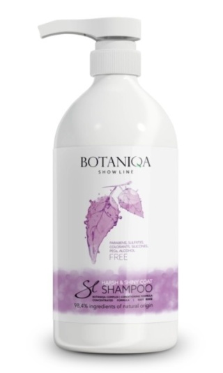 BOTANIQA Harsh & Shiny Coat Shampoo Szampon Dla Psów Szorstkowłosych 1l