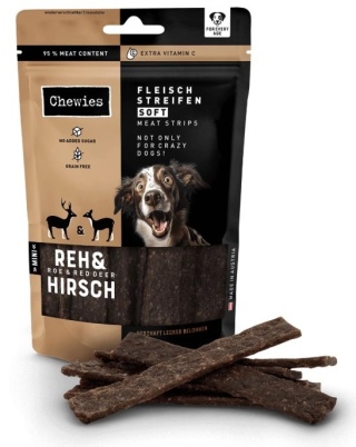 Chewies® Paski Mięsne Soft Sarna & Jeleń