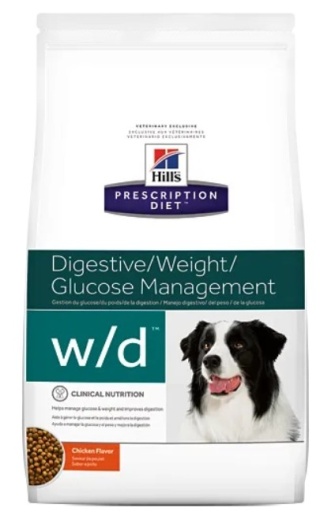 Hill's PD Prescription Diet Canine w/d 4kg