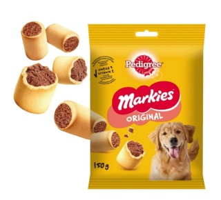 Pedigree Markies Chrupiące Ciasteczka Dla Psów 150g