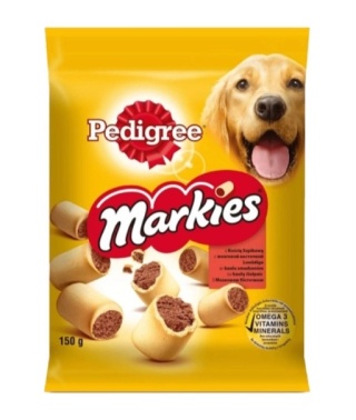 Pedigree Markies Chrupiące Ciasteczka Dla Psów 150g
