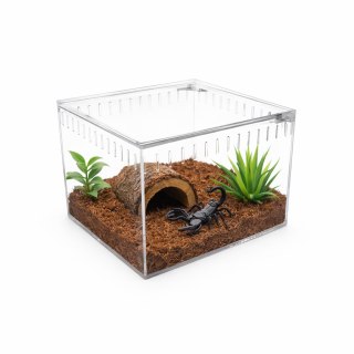 Terrarium akrylowe 13x11x12cm