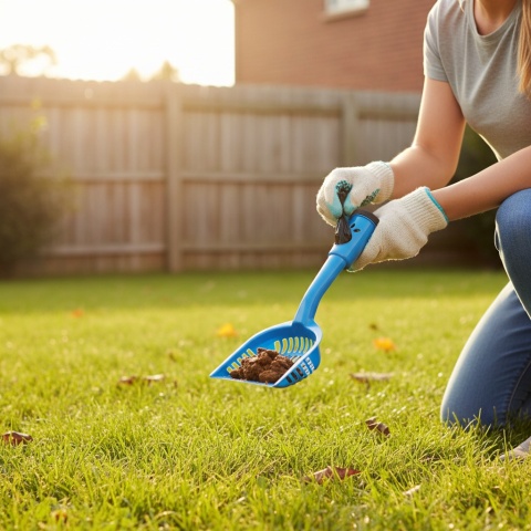 Trixie Łopatka Do Kuwety Z Workami Na Odpady M 38cm