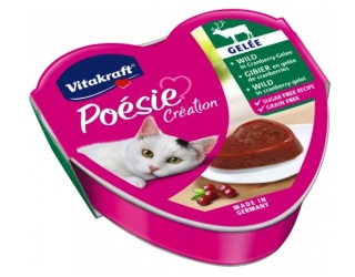 Vitakraft Poesie Karma Dla Kota Dziczyzna Z Żurawiną 85g