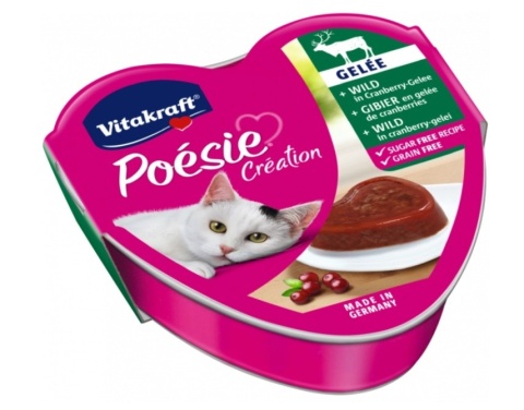 Vitakraft Poesie Karma Dla Kota Dziczyzna Z Żurawiną 85g