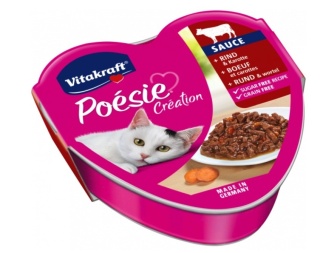 Vitakraft Poesie Karma Dla Kota Wołowina Z Marchewką 85g