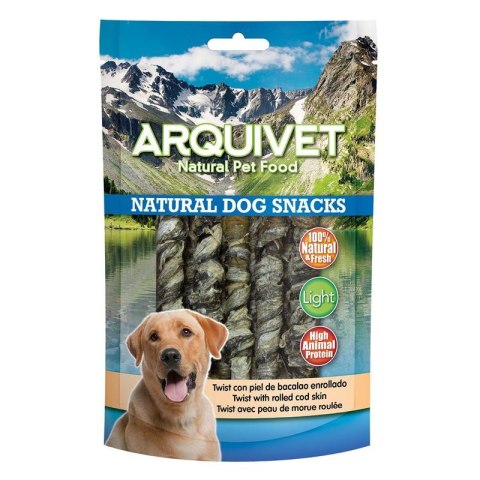 ARQUIVET Patyczki owinięte skórą dorsza 13 cm, 100g