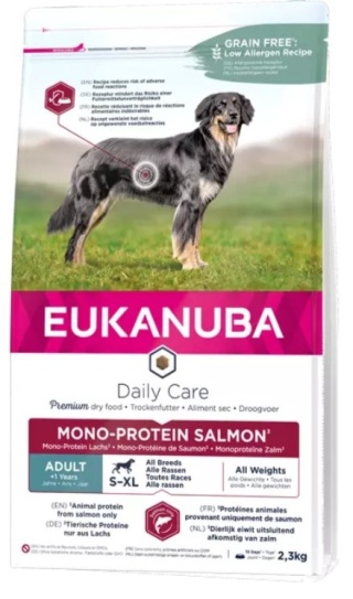 Eukanuba Daily Care Adult Mono-Protein Salmon 2,3kg