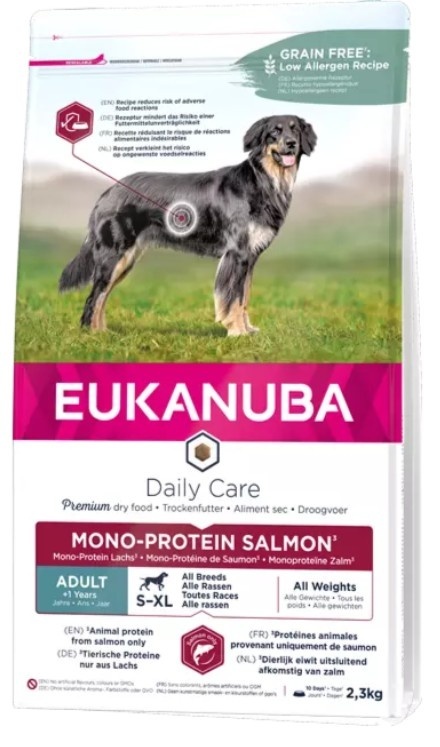 Eukanuba Daily Care Adult Mono-Protein Salmon 2,3kg