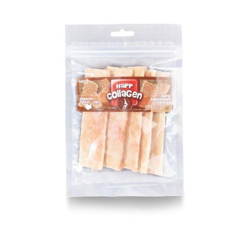 GF17 Chipsy kolagenowe z indykiem 5 szt.