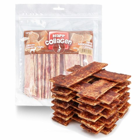 GF20 Chipsy kolagenowe z jeleniną 500g