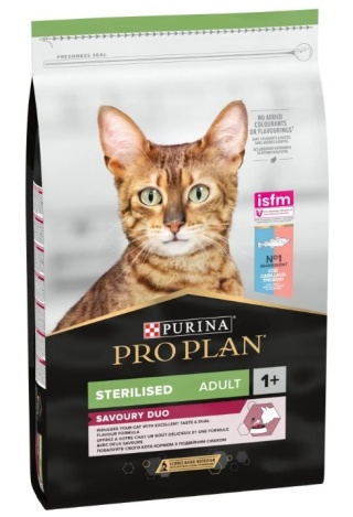 PURINA Pro Plan Cat Sterilised Dorsz i Pstrąg 10kg