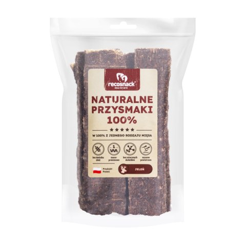 Recosnack MIĘSNE PASKI (12 cm) JELEŃ