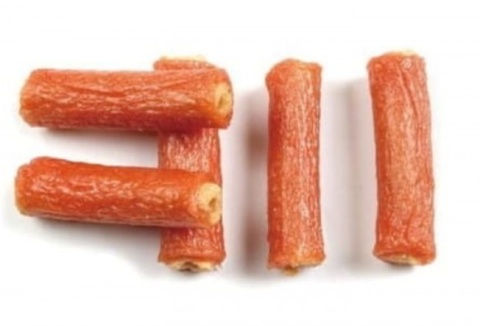 Skarby Baryczy rurki ryżowe z królikiem 500g