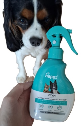 Bros Happs Płyn Na Kleszcze I Komary Dla Zwierząt 200ml