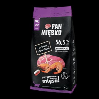 PAN MIĘSKO Cielęcina Z Krewetkami Dla Kota S 1,6kg