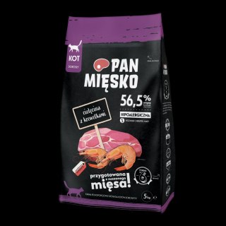 PAN MIĘSKO Cielęcina Z Krewetkami Dla Kota S 5kg