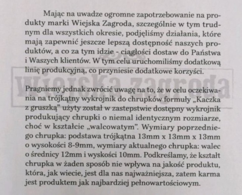 Wiejska Zagroda Kaczka Z Gruszką 2kg