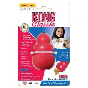 KONG Classic S to wytrzymała zabawka dla psów